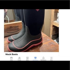 Womens muck rubber boots